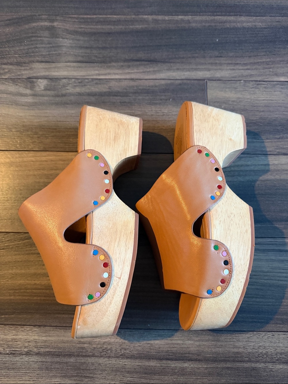 Charlotte Stone Bonnie Platform Mule Clog